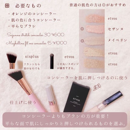 ミネラルコンシーラーパレット/エトヴォス/パレットコンシーラーを使ったクチコミ(2枚目)