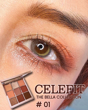 The Bella collection eyeshadow palette/CELEFIT/パウダーアイシャドウを使ったクチコミ（1枚目）