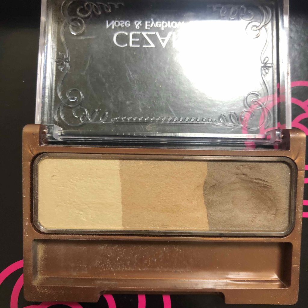 ノーズ&アイブロウパウダー/CEZANNE/パウダーアイブロウを使ったクチコミ(2枚目)