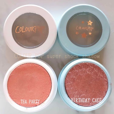 Super Shock Shadow/ColourPop/パウダーアイシャドウを使ったクチコミ（1枚目）