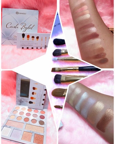 Carli Bybel Deluxe Edition 21 Color Eyeshadow & Highlighter Palette/bh cosmetics/パウダーアイシャドウを使ったクチコミ（1枚目）