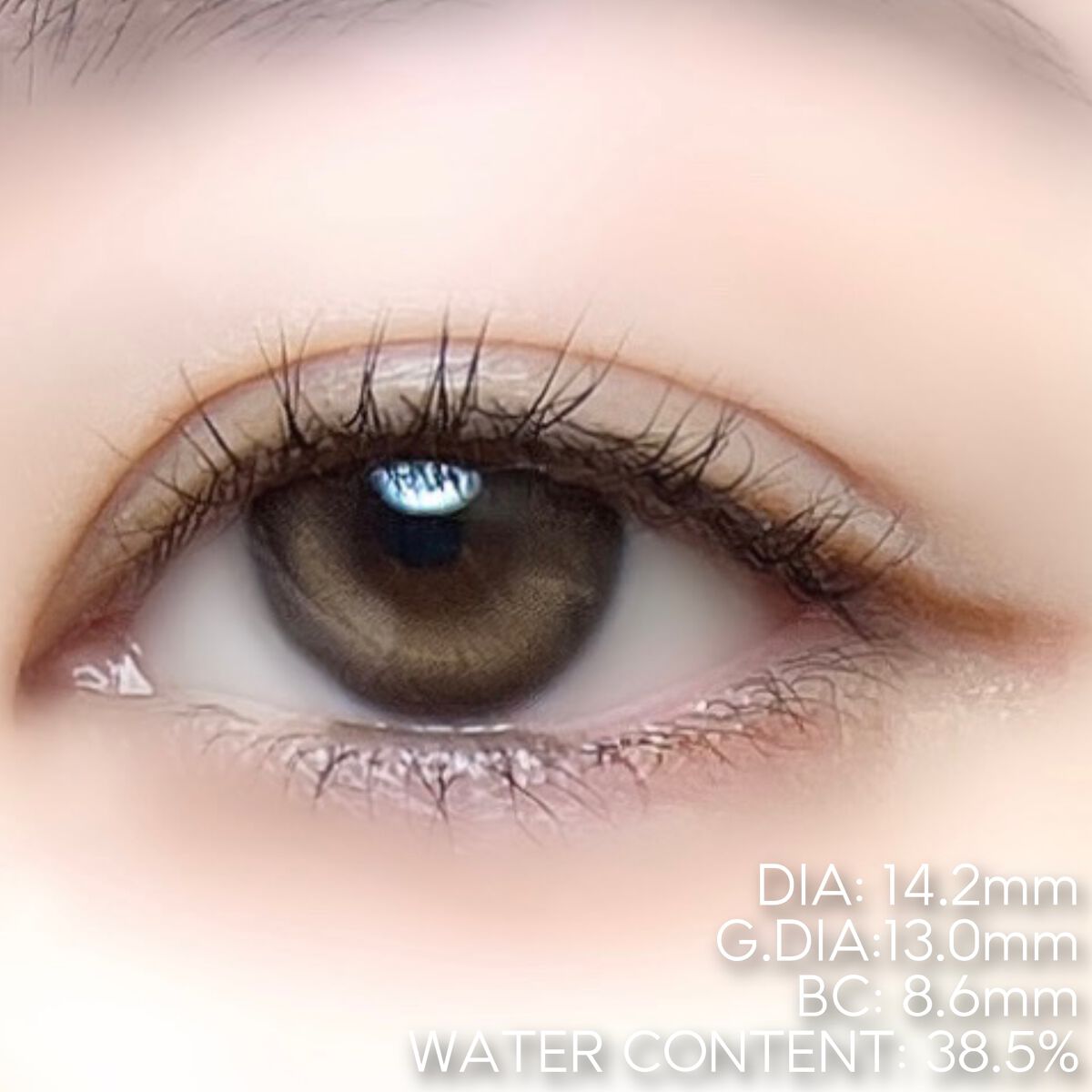 One & Only Kristin/Hapa kristin/カラーコンタクトレンズを使ったクチコミ(8枚目)