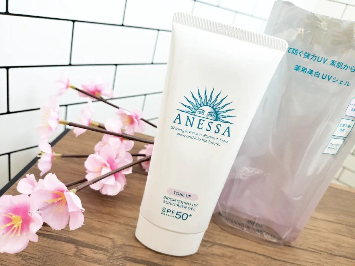 ブライトニングUV ジェル N/アネッサ/化粧下地を使ったクチコミ（2枚目）