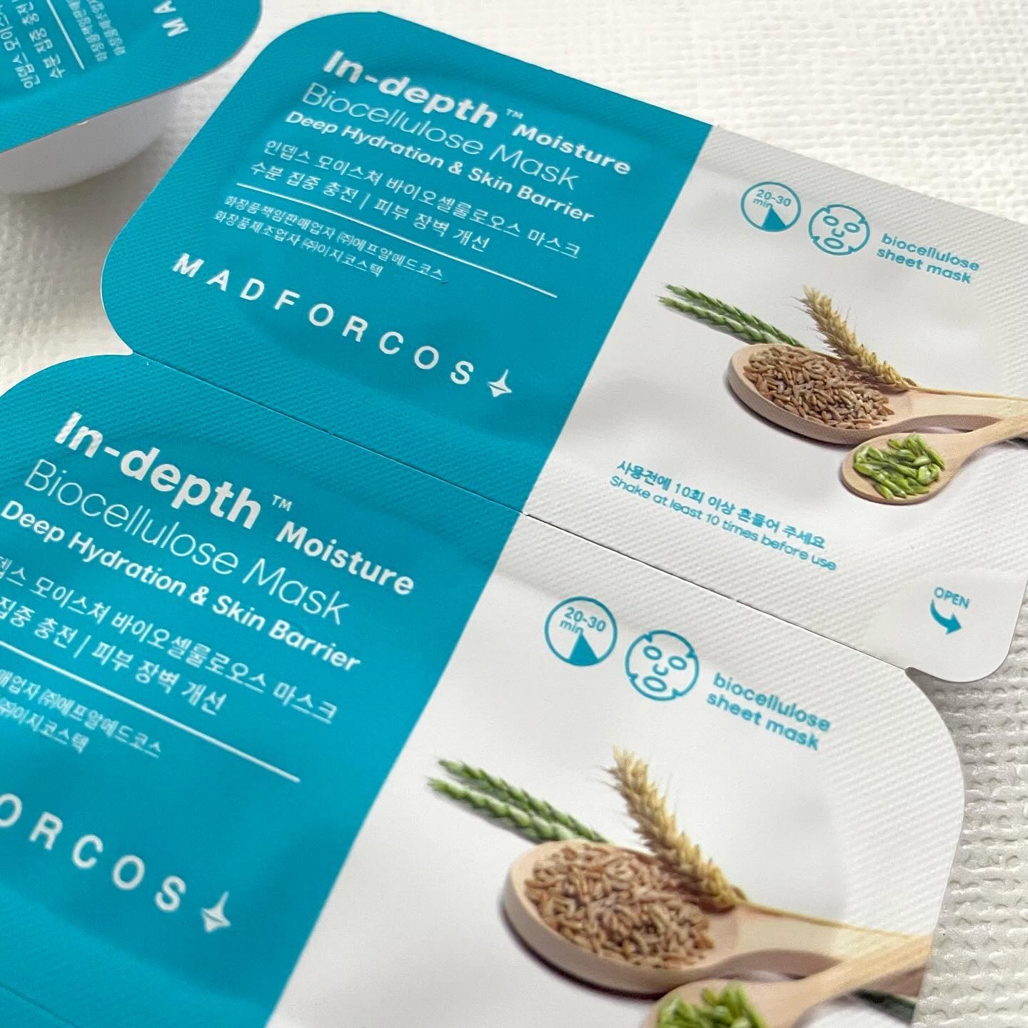 インデップス™モイスチャーバイオセルロースマスク/MADFORCOS/シートマスク・パックを使ったクチコミ（2枚目）