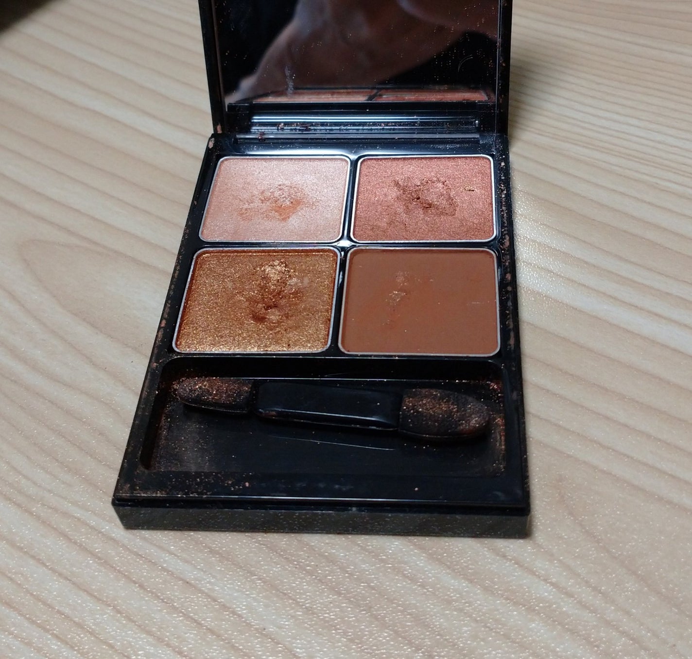 びー玉 on LIPS 「やっと&beを使いだした件(シャドウパレット カッパーブラウン..」(1枚目)