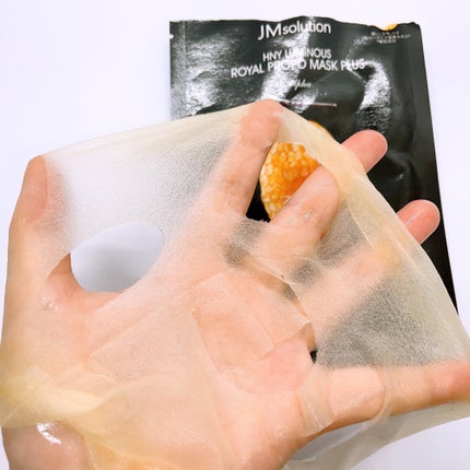 ハニールミナスロイヤル プロポリスマスクアルファ/JMsolution/シートマスク・パックを使ったクチコミ(5枚目)