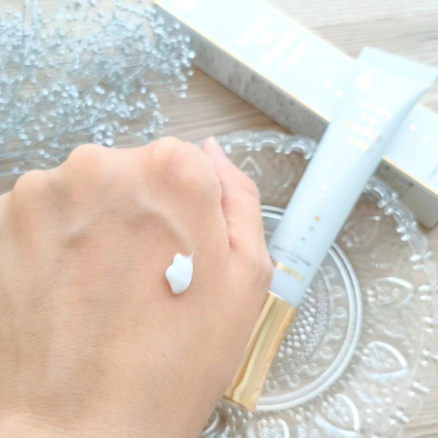 ラグジュアリー薬用NAリンクルクリーム/demarrer/アイケア・アイクリームを使ったクチコミ(4枚目)