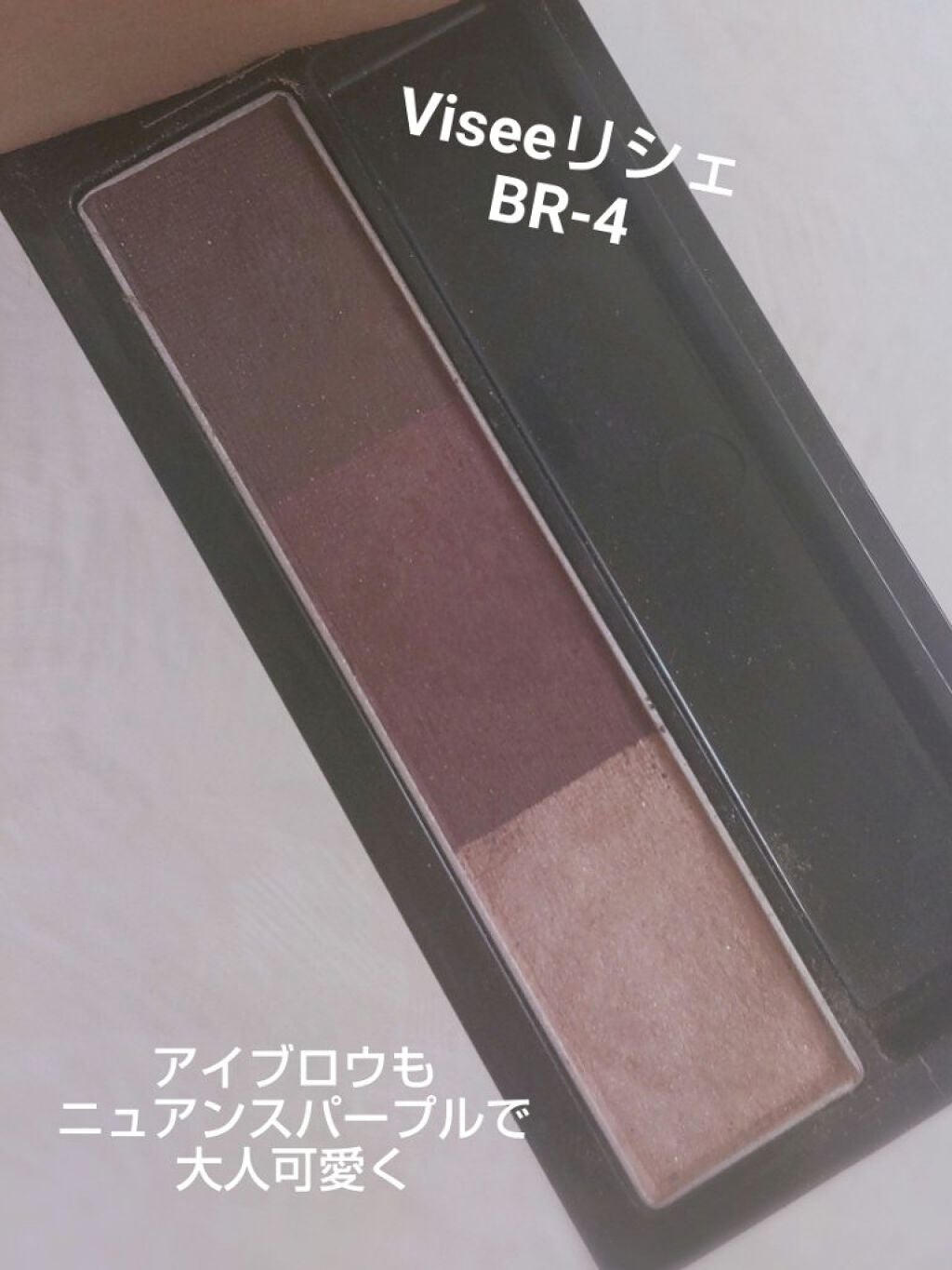 ヴィセ リシェ アイブロウパウダー/Visée/パウダーアイブロウを使ったクチコミ(3枚目)
