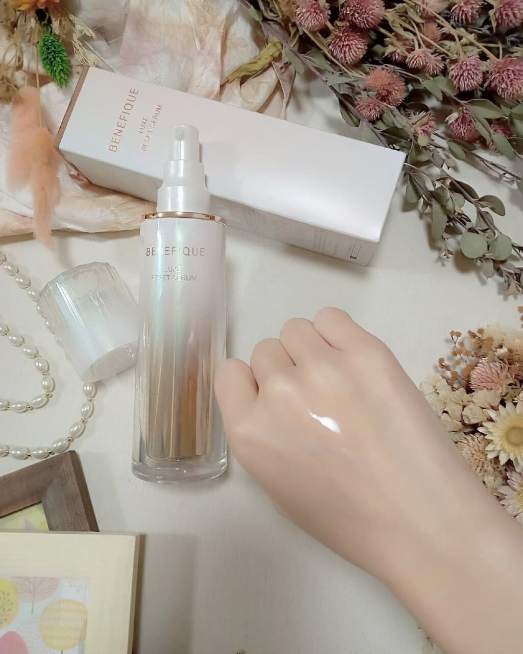 ベネフィーク リュクス リセットセラム/BENEFIQUE/美容液を使ったクチコミ（3枚目）