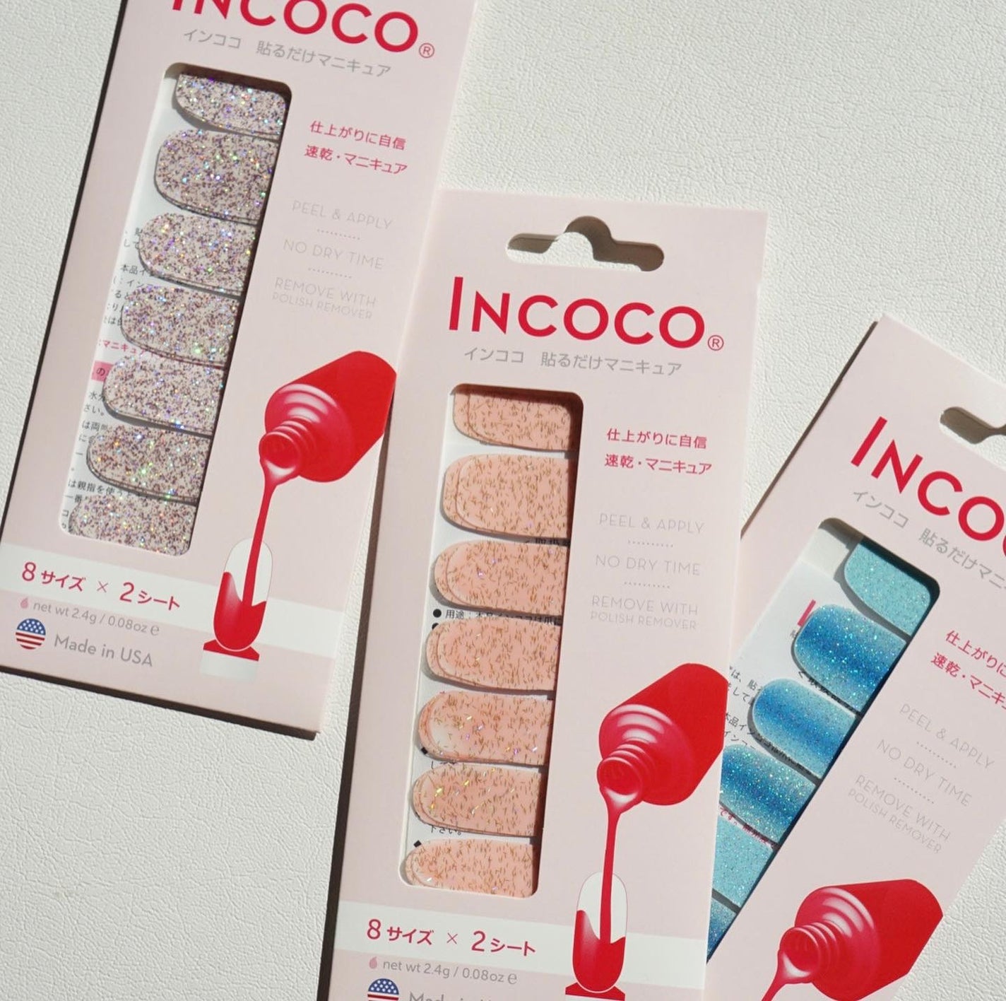 INCOCO インココ マニキュアシート/インココ/ネイルシールを使ったクチコミ(4枚目)
