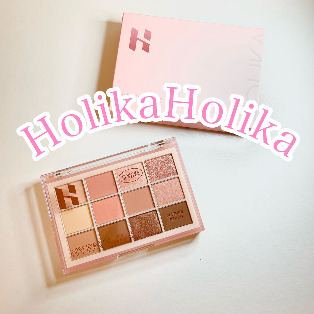 マイフェイブバイブアイパレット/HOLIKA HOLIKA/アイシャドウパレットを使ったクチコミ（1枚目）