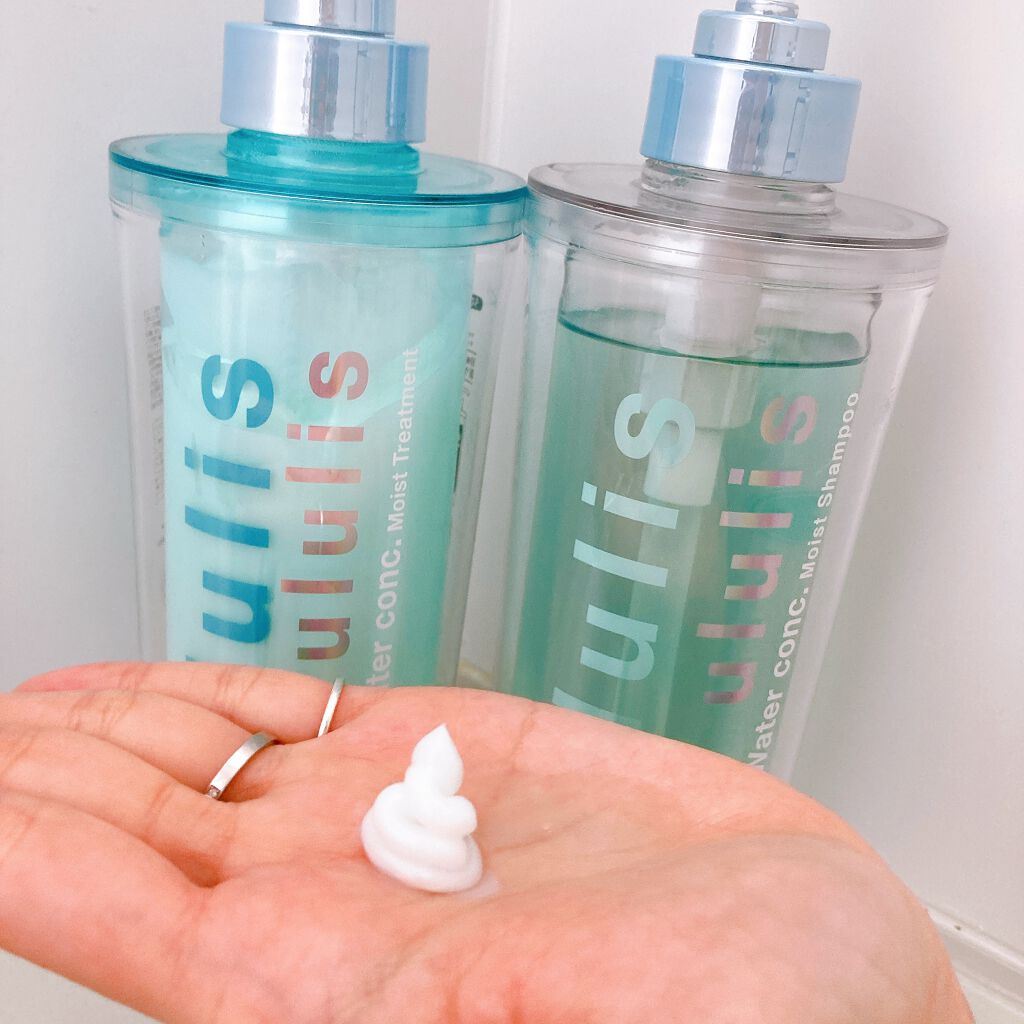 ウォーターコンク モイストシャンプー/ヘアトリートメント/ululis/市販シャンプーを使ったクチコミ（2枚目）