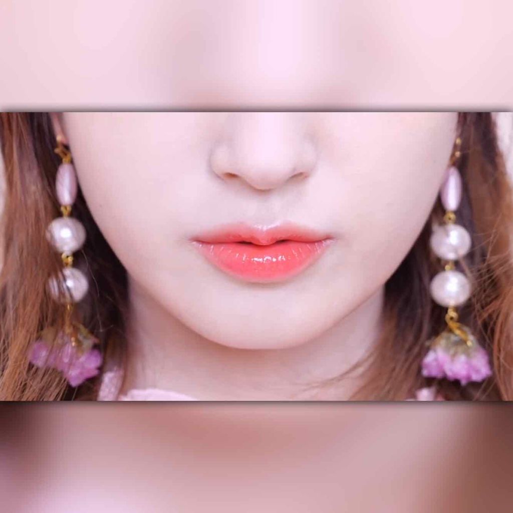 ハートウィンドウリップティントベルベットタイプ/VAVI MELLO/口紅を使ったクチコミ（2枚目）