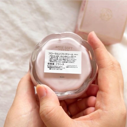 ローズソフトクリーム/SABON/フェイスクリームを使ったクチコミ(3枚目)