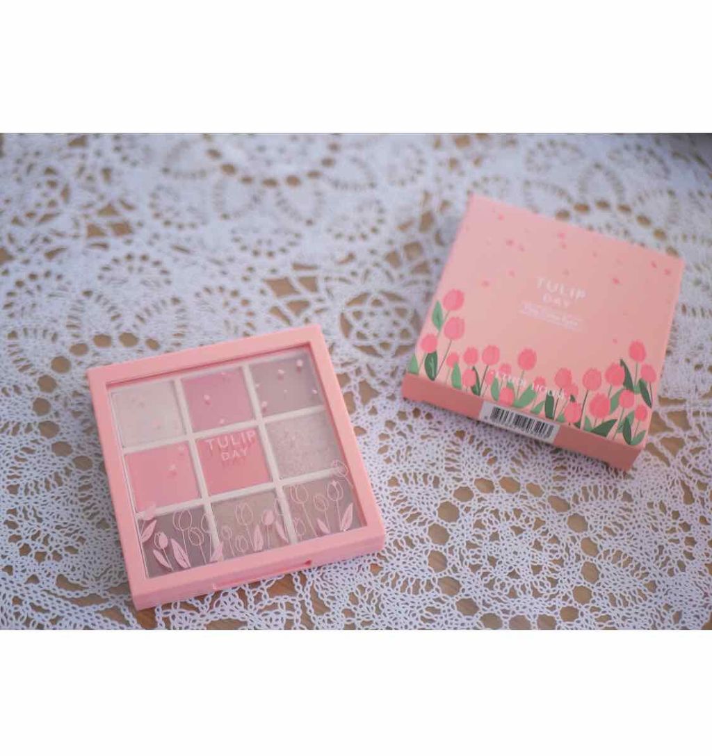 プレイカラーアイズ チューリップデー/ETUDE/アイシャドウパレットを使ったクチコミ（2枚目）