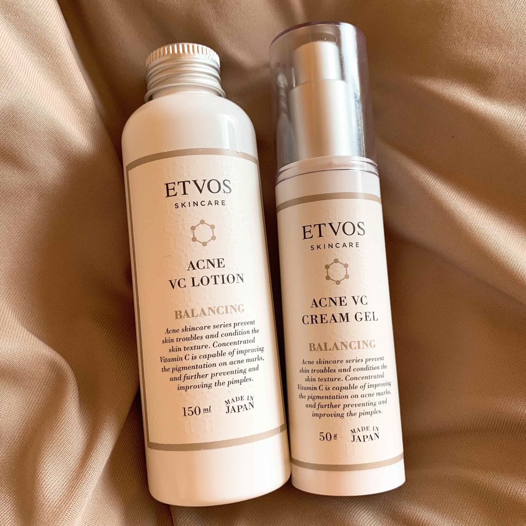 セラミドスキンケア 薬用アクネVCクリームジェル/エトヴォス/フェイスクリームを使ったクチコミ(1枚目)