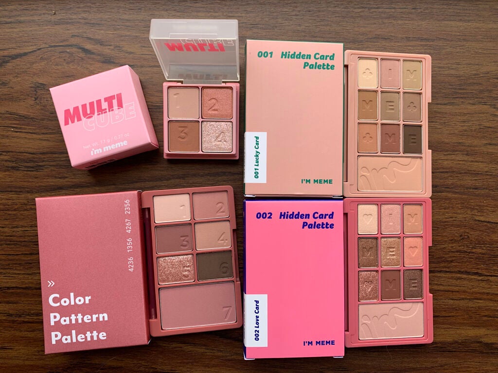 マルチキューブ/i’m meme/アイシャドウパレットを使ったクチコミ(1枚目)