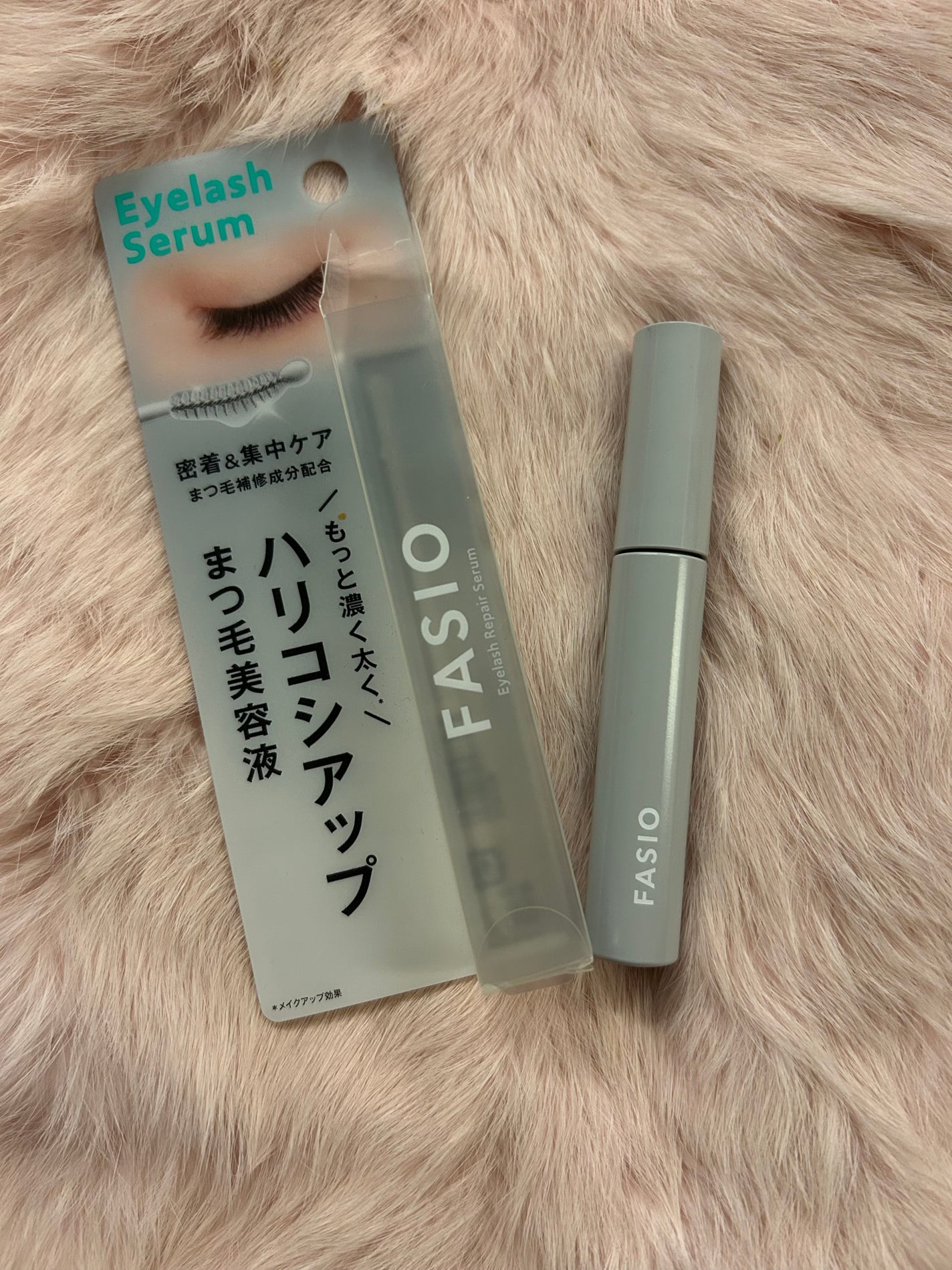 S on LIPS 「ファシオ まつ毛ハリコシアップ美容液使うたび、もっと濃く、太く..」(1枚目)