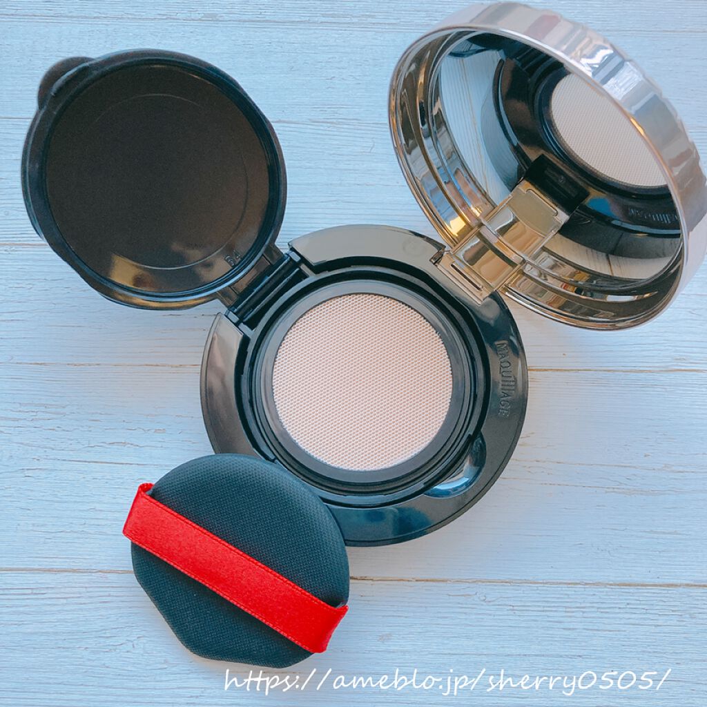 ドラマティックジェリーコンパクト/マキアージュ/クッションファンデーションを使ったクチコミ(3枚目)