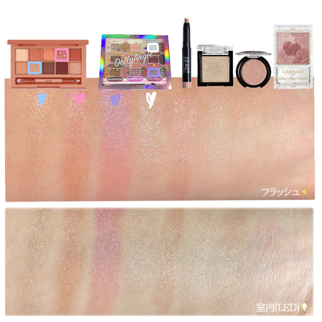 グロウフルールチークス/キャンメイク/パウダーチークを使ったクチコミ(5枚目)