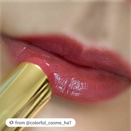 ルージュ ヴォリュプテ シャイン/YVES SAINT LAURENT BEAUTE/口紅を使ったクチコミ(10枚目)