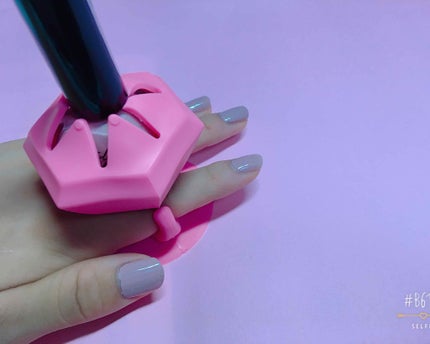 マニキュアスタンド/DAISO/ネイル用品を使ったクチコミ(2枚目)