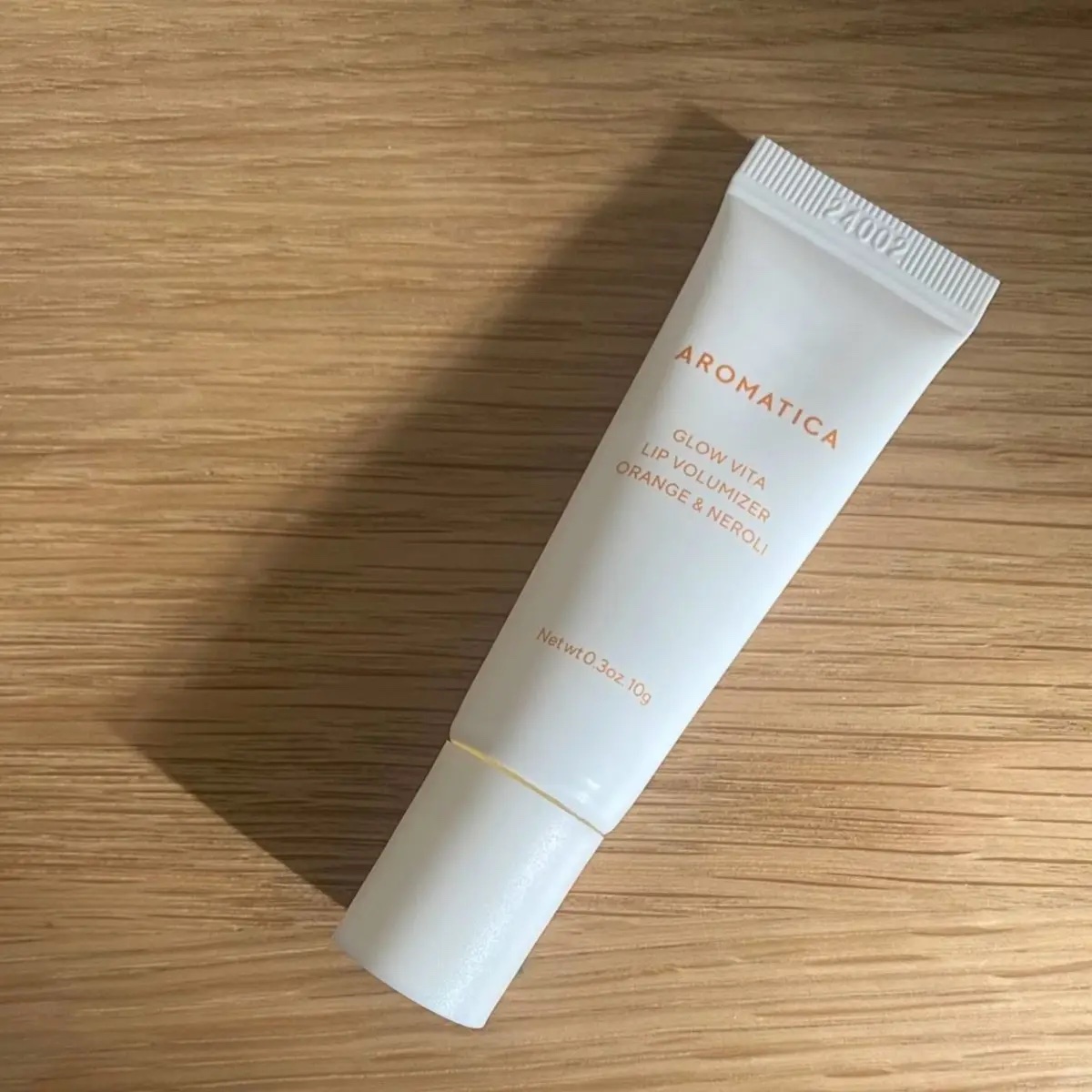 GLOW VITA LIP VOLUMIZER ORANGE&NEROLI/AROMATICA/リップバームを使ったクチコミ（1枚目）