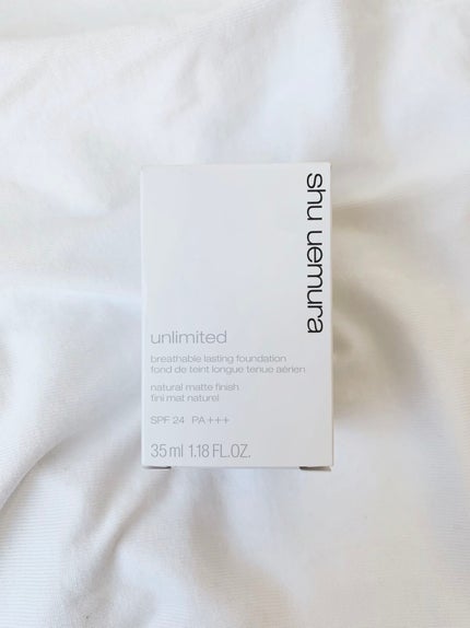 (旧)アンリミテッド ラスティング フルイド/shu uemura/リキッドファンデーションを使ったクチコミ(2枚目)