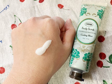 ヘッドスクラブ リフレッシング(ミント)/SABON/ヘッドスクラブを使ったクチコミ(3枚目)