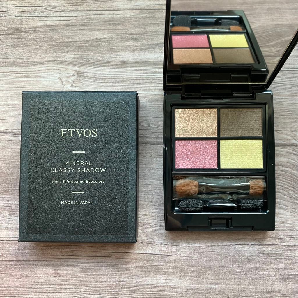 ミネラルクラッシィシャドー/エトヴォス/アイシャドウパレットを使ったクチコミ(1枚目)