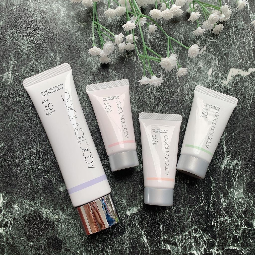 アディクション スキンプロテクター カラーコントロール SPF 40 PA+++/ADDICTION/化粧下地を使ったクチコミ（1枚目）