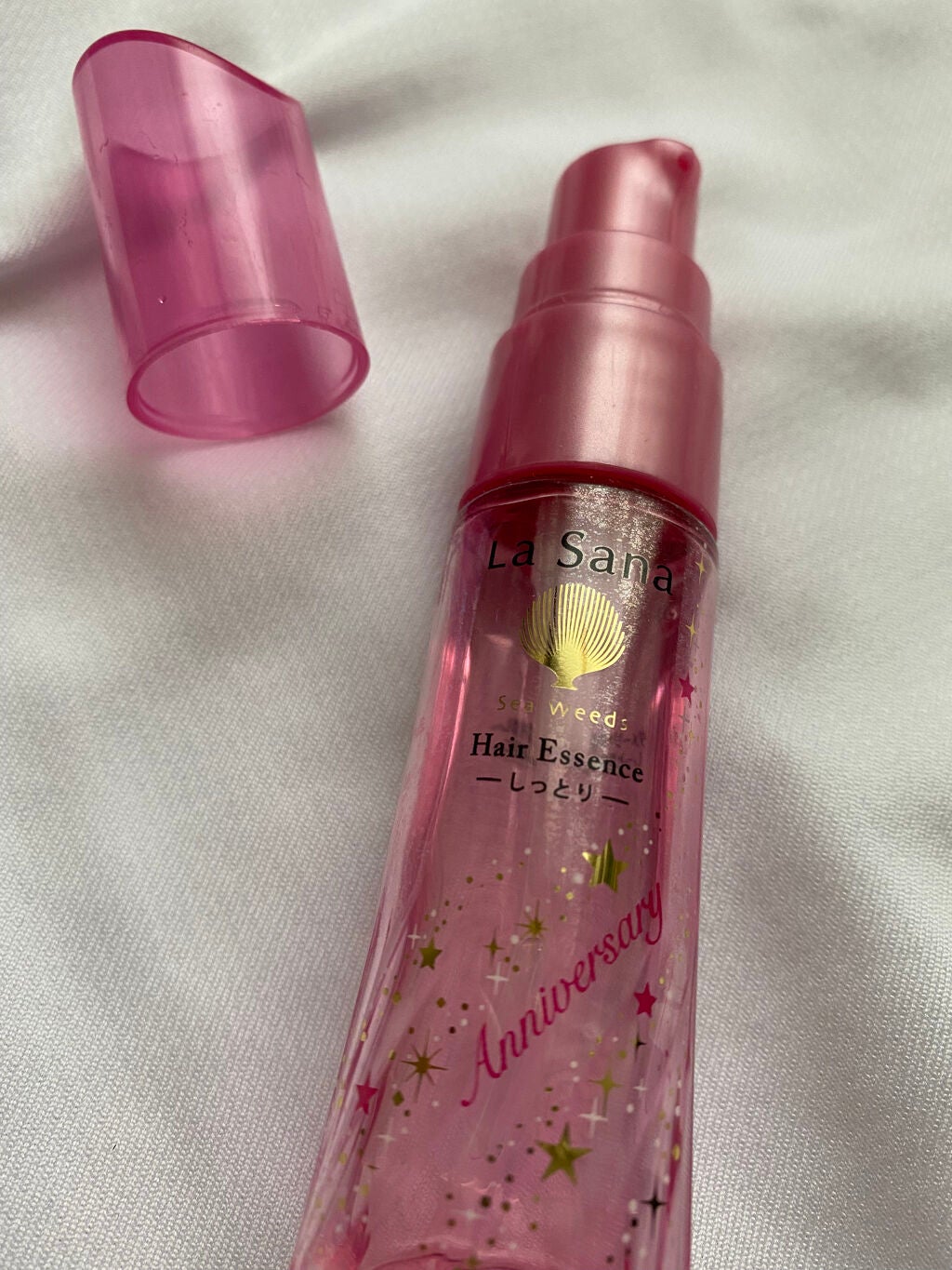 海藻 ヘア エッセンス しっとり/ラサーナ/ヘアオイルを使ったクチコミ(3枚目)