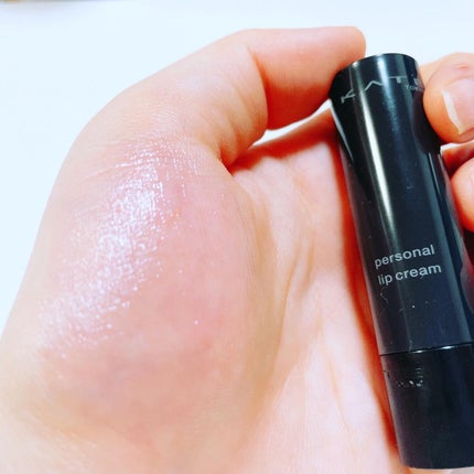 パーソナルリップクリーム 09 クリア血色感/KATE/リップクリームを使ったクチコミ(2枚目)