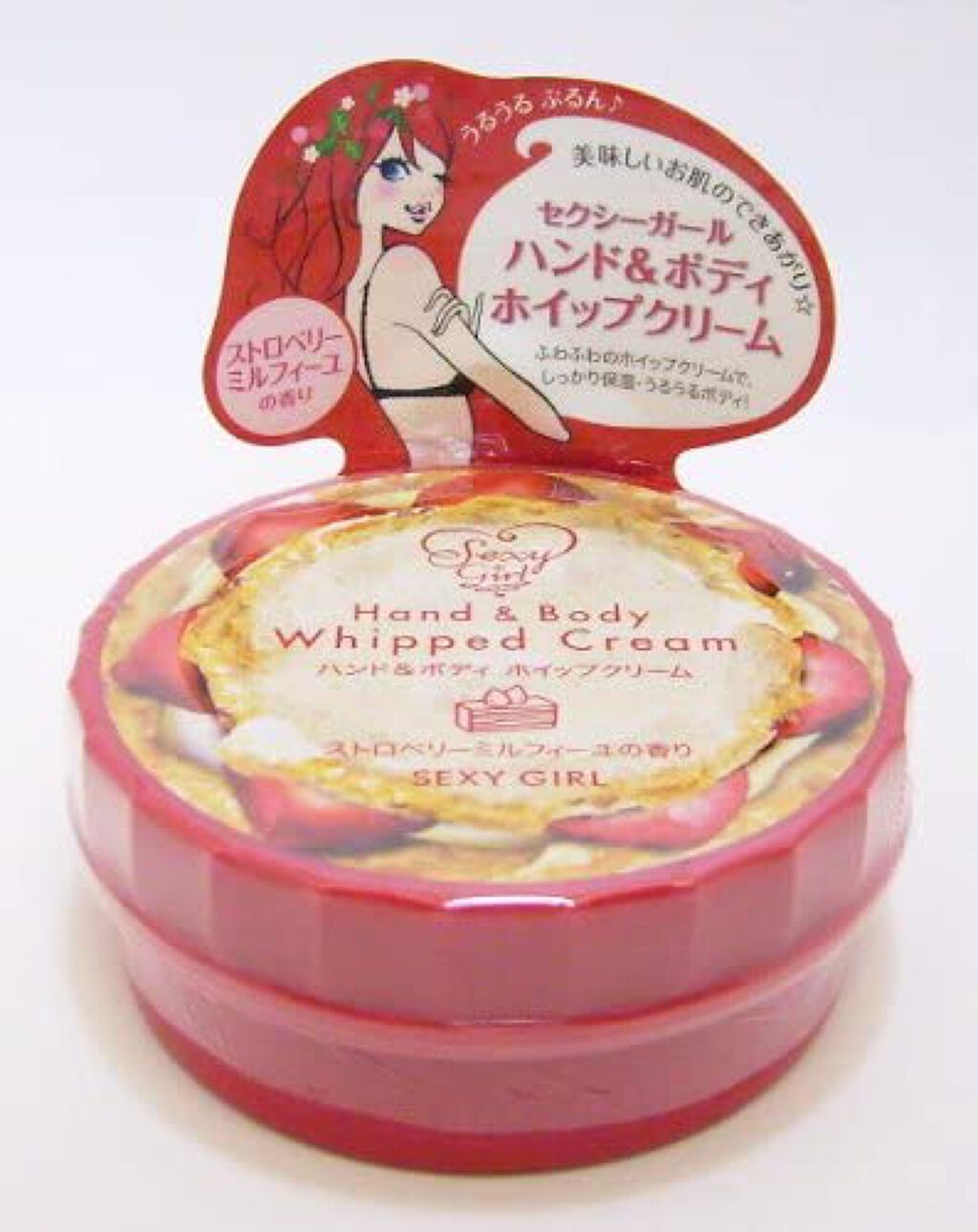 ハンド＆ボディ ホイップクリーム ストロベリーミルフィーユ