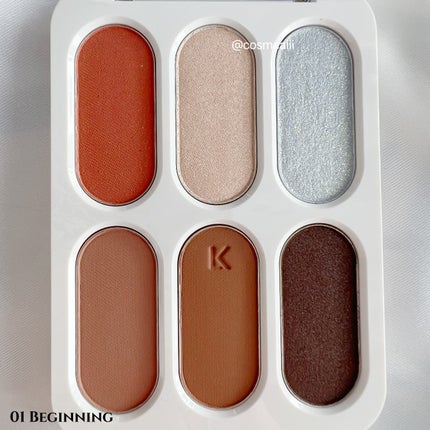 フォーエバー6アイパレット/Laka/アイシャドウパレットを使ったクチコミ(6枚目)