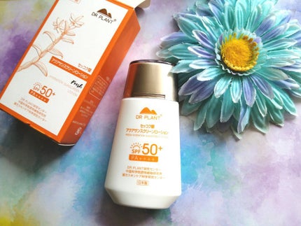 セッコク蘭アクア サンスクリーンローション/DR PLANT/日焼け止めローションを使ったクチコミ(1枚目)