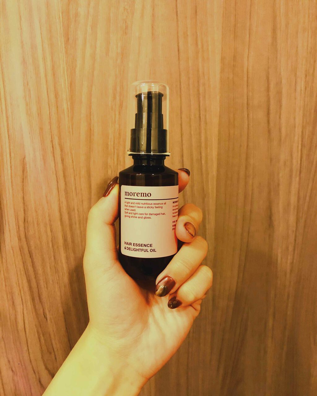 ヘアエッセンスディライトフルオイル 70ml / Hair Essence Delightful Oil 70ml/moremo/ヘアオイルを使ったクチコミ(1枚目)