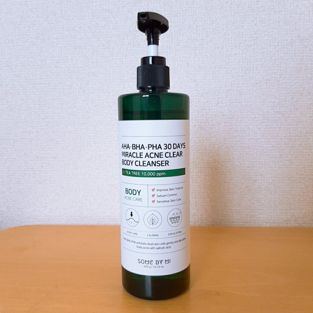 AHA·BHA·PHA 30デイズミラクルアクネボディクレンザー/SOME BY MI/ボディソープを使ったクチコミ(1枚目)
