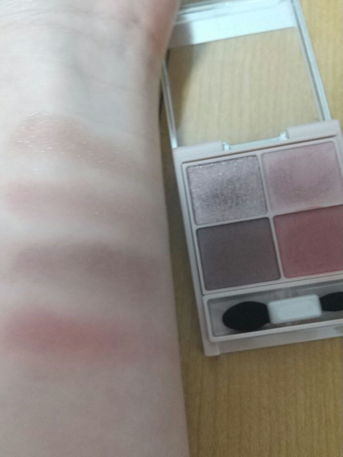 シルキースフレアイズ(マットタイプ)/キャンメイク/アイシャドウパレットを使ったクチコミ(3枚目)