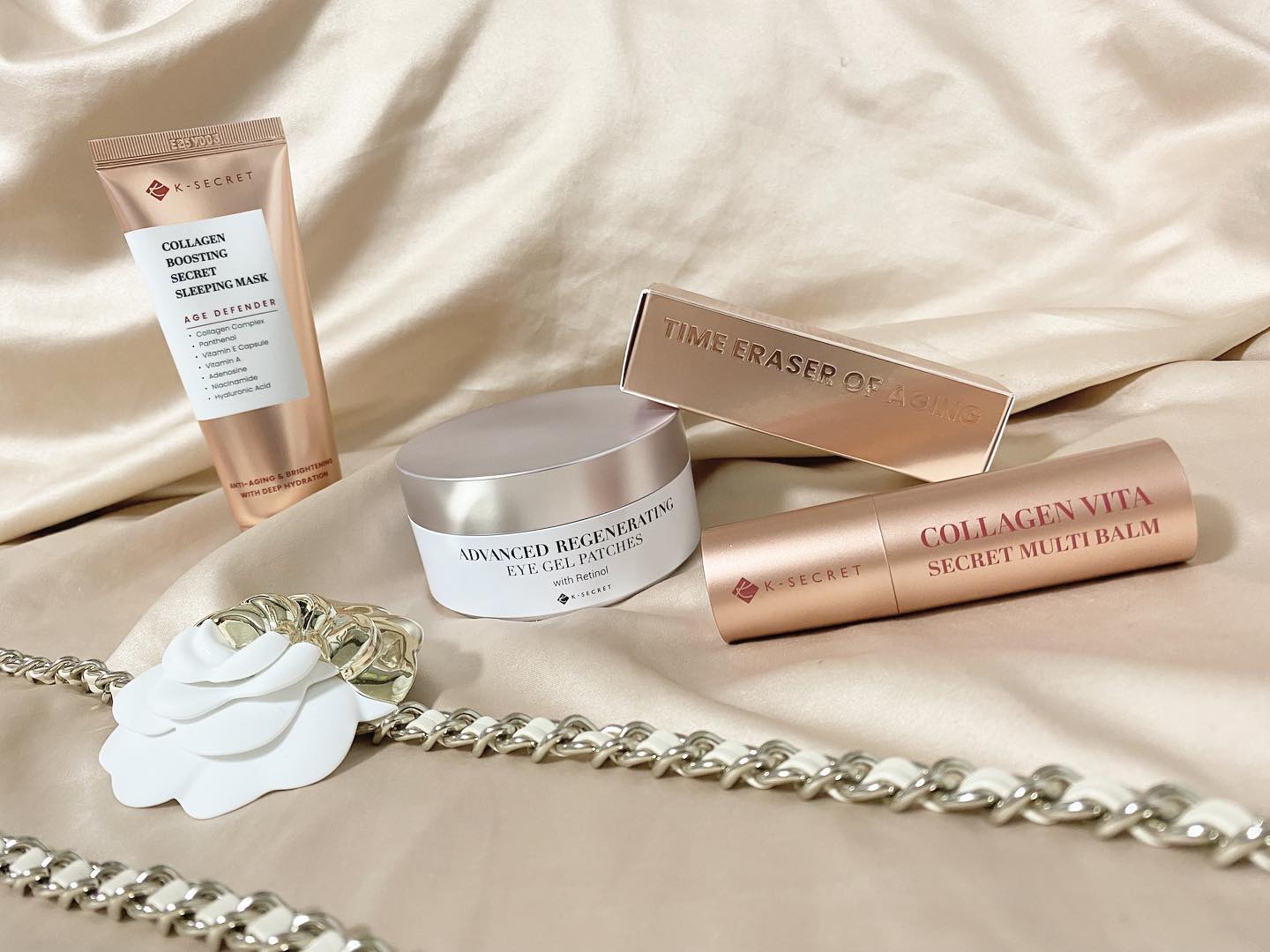 レチノールアイパッチ/K-SECRET/アイケア・アイクリームを使ったクチコミ（1枚目）