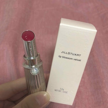 ジルスチュアート リップブロッサム ベルベット 11 dreamy ranunculus ★限定色/JILL STUART/口紅を使ったクチコミ（1枚目）