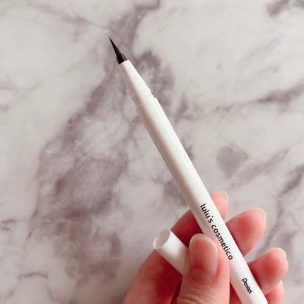 リキッドアイライナー/ルルズコスメティコ/リキッドアイライナーを使ったクチコミ(3枚目)