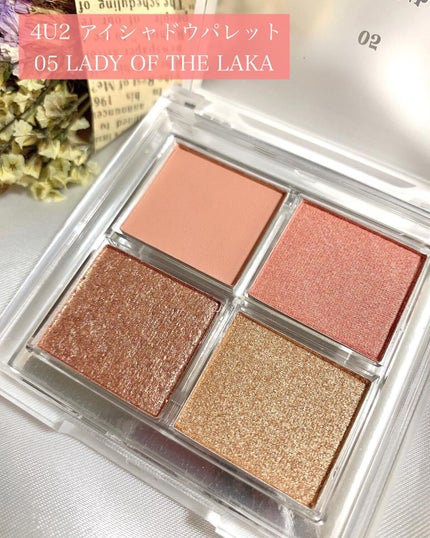 アイシャドウパレット/4U2/アイシャドウパレットを使ったクチコミ(2枚目)
