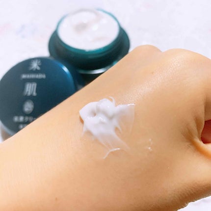 肌潤クリーム/米肌/フェイスクリームを使ったクチコミ(1枚目)