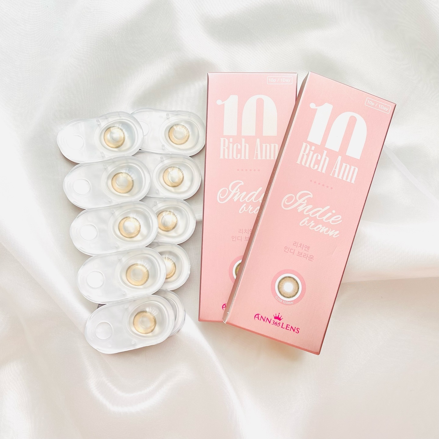 リッチアンインディー/ANN365LENS/カラーコンタクトレンズを使ったクチコミ（1枚目）