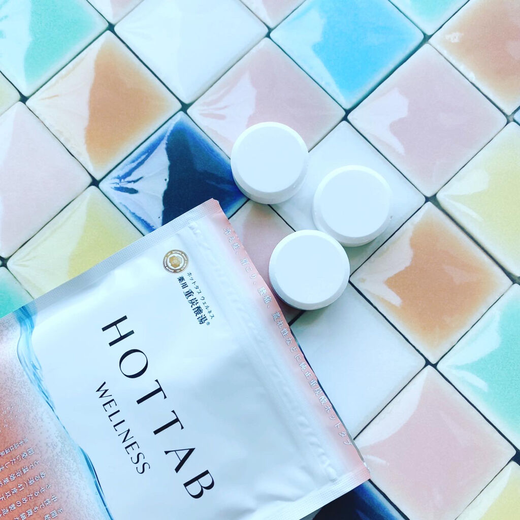 薬用 HOT TAB WELLNESS /HOT TAB/炭酸系入浴剤を使ったクチコミ（2枚目）