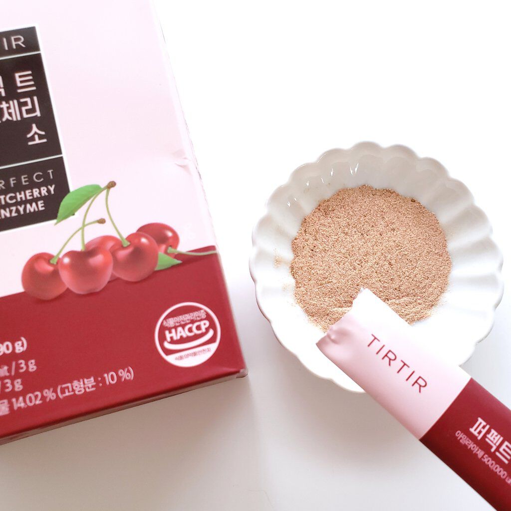 PERFECT TARTCHERRY ENZYME/TIRTIR(ティルティル)/ボディサプリメントを使ったクチコミ（2枚目）