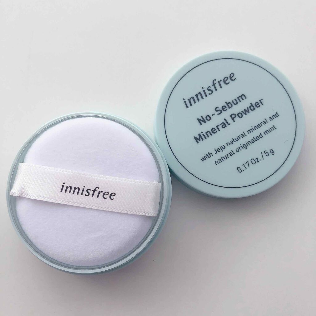 ノーセバム ミネラルパウダー/innisfree/ルースパウダーを使ったクチコミ（3枚目）