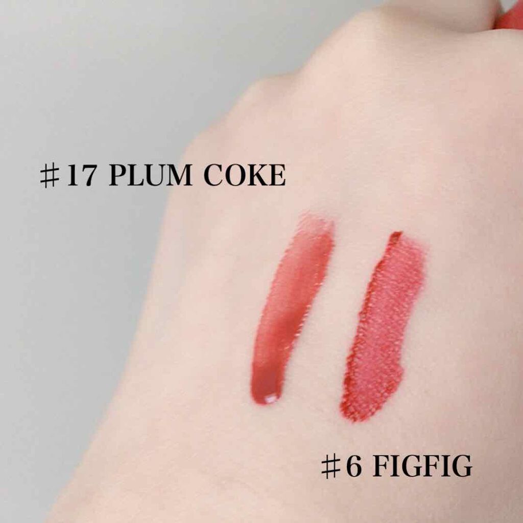 ジューシーラスティングティント/rom&nd/リップティントを使ったクチコミ(2枚目)