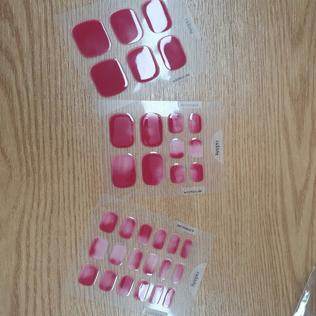 セルフカスタム ネイルシール/KEEPU/ネイルシールを使ったクチコミ(4枚目)